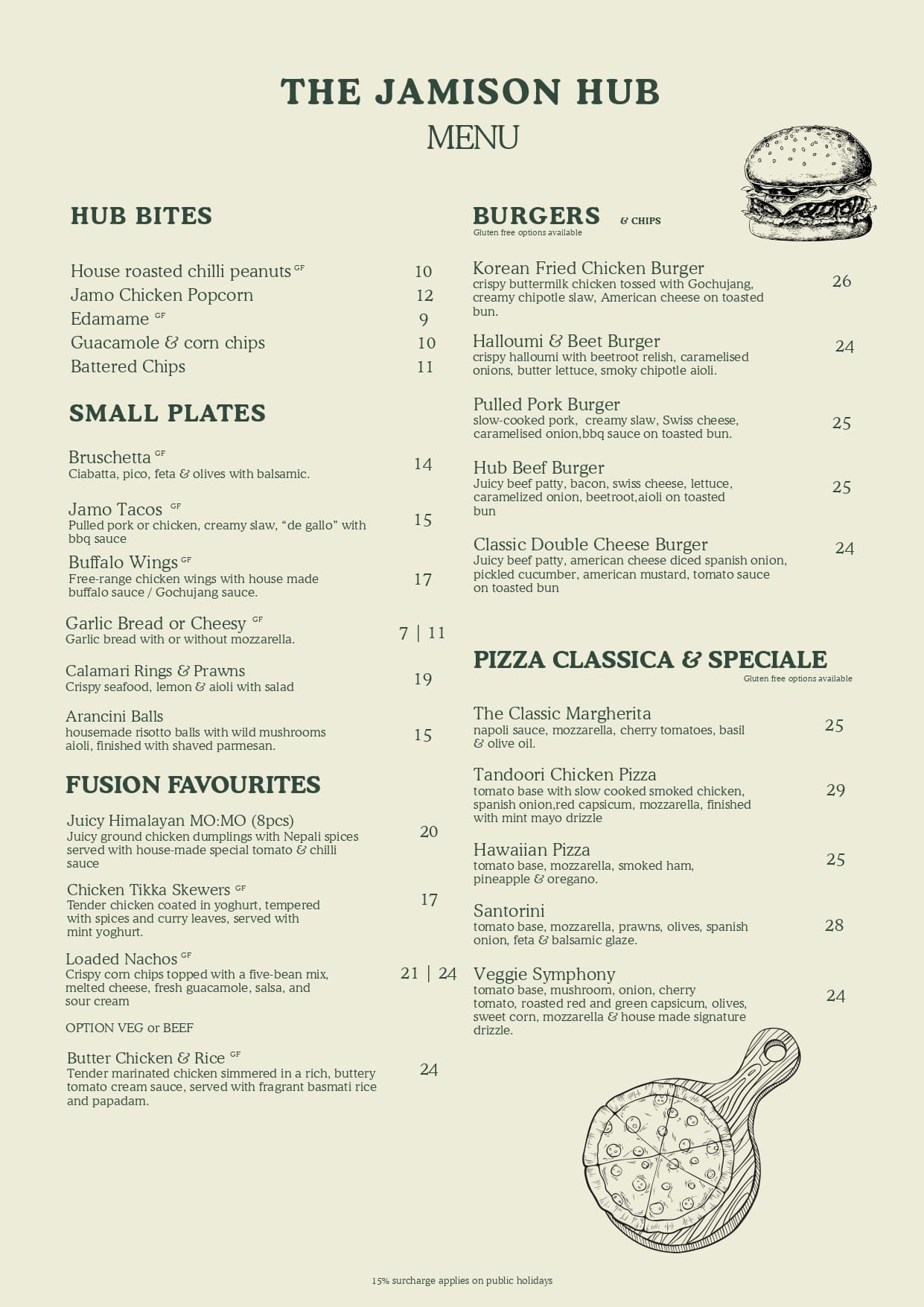 Menu One